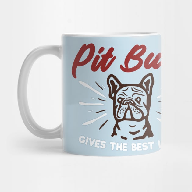 Pit Bull gives the best love by BLZstore